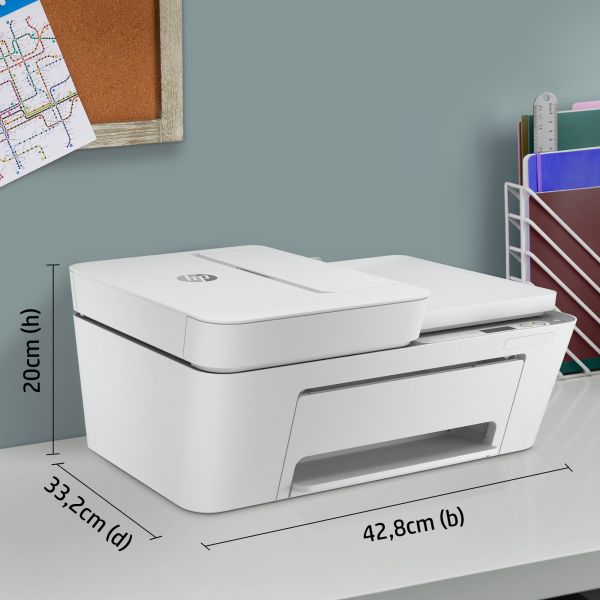 HP DeskJet Plus 4120 Draadloos All-in-One Kleur Printer, Instant Ink; Kopieerapparaat, scanner (3XV14B#629) HP DeskJet Plus 4120 Draadloos All-in-One Kleur Printer, Instant Ink; Kopieerapparaat, scanner (3XV14B#629)