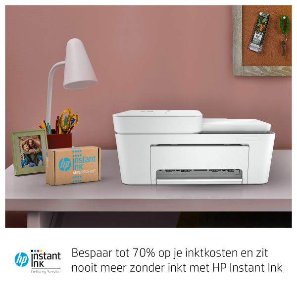 HP DeskJet Plus 4120 Draadloos All-in-One Kleur Printer, Instant Ink; Kopieerapparaat, scanner (3XV14B#629) HP DeskJet Plus 4120 Draadloos All-in-One Kleur Printer, Instant Ink; Kopieerapparaat, scanner (3XV14B#629)