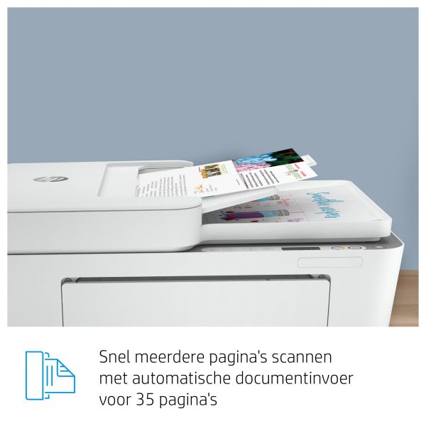 HP DeskJet Plus 4120 Draadloos All-in-One Kleur Printer, Instant Ink; Kopieerapparaat, scanner (3XV14B#629) HP DeskJet Plus 4120 Draadloos All-in-One Kleur Printer, Instant Ink; Kopieerapparaat, scanner (3XV14B#629)