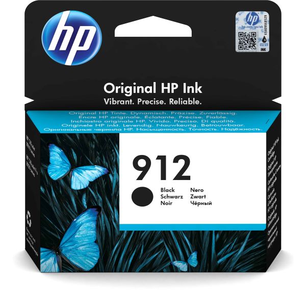 HP 912 originele zwarte inktcartridge (3YL80AE#BGX)