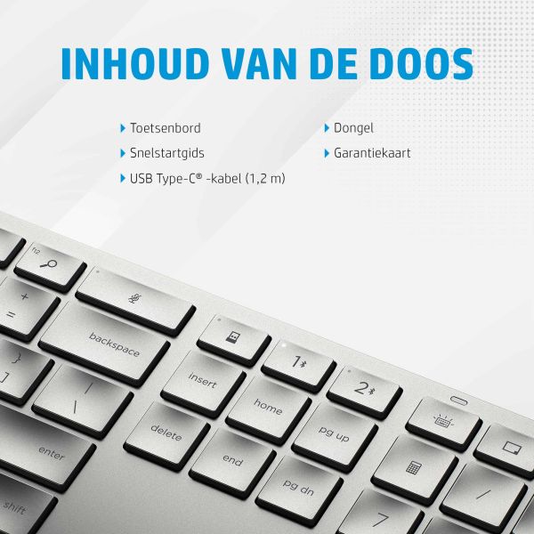 HP 970 programmeerbaar draadloos toetsenbord (3Z729AA#ABB)