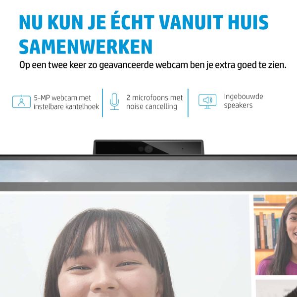 HP E-Series E27m G4 68,6 cm (27") 2560 x 1440 Pixels Quad HD Zwart (40Z29AA#ABB)