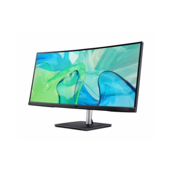 Acer CB343CUR computer monitor 86,4 cm (34") 3440 x 1440 Pixels UltraWide Quad HD LED Zwart, Zilver (UM.CB3EE.001)