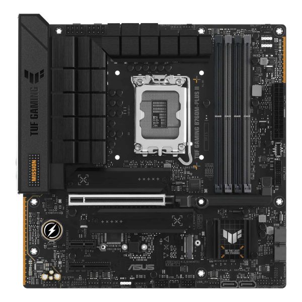 ASUS TUF GAMING B760M-PLUS II Intel B760 LGA 1700 micro ATX (90MB1HD0-M0EAY0)