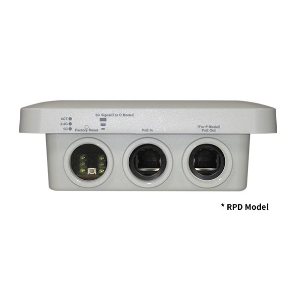 Draytek VIGORAP 918RPD draadloos toegangspunt (WAP) 1300 Mbit/s Wit Power over Ethernet (PoE) (VAP918RPD-DE-AT-CH)