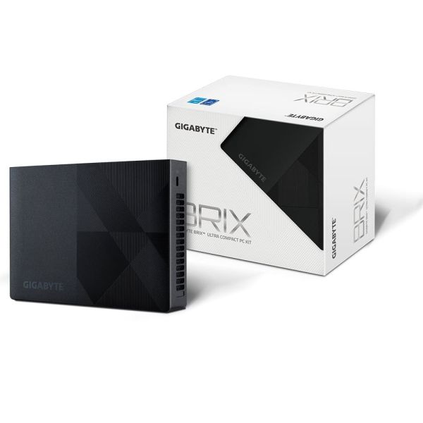 GIGABYTE GB-BNIP-N100 PC/workstation barebone Zwart BGA 1264 (GB-BNIP-N100)