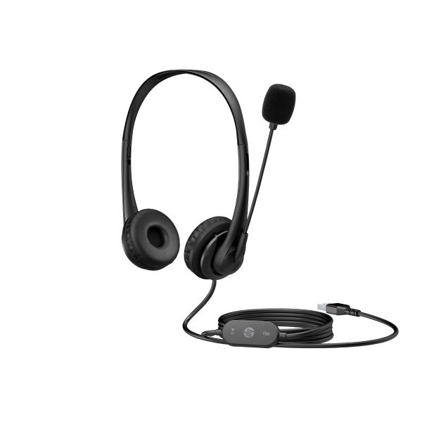 HP stereo USB-headset G2 (428K6AA) HP stereo USB-headset G2 (428K6AA)