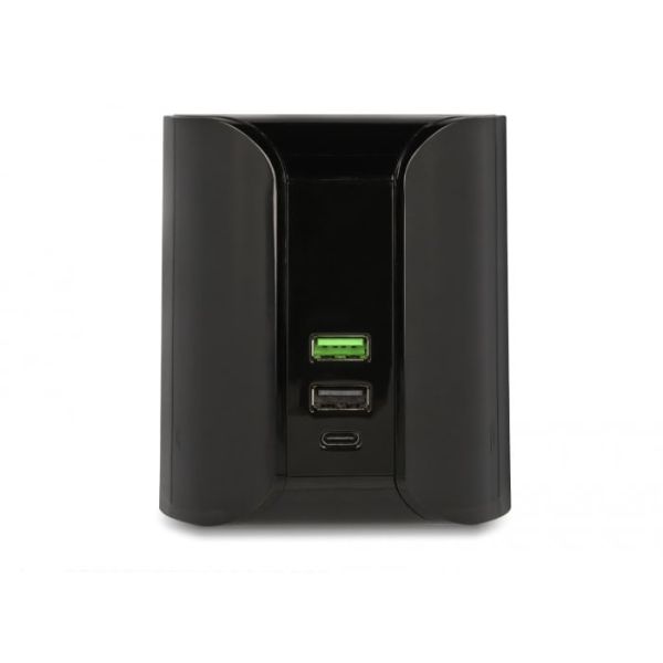 DeLOCK 41441 oplader voor mobiele apparatuur Smartphone Zwart AC Draadloos opladen Snel opladen Binnen (41441)