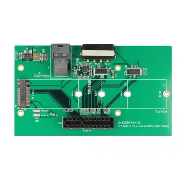 DeLOCK 63952 interfacekaart/-adapter Intern M.2, PCIe (63952)