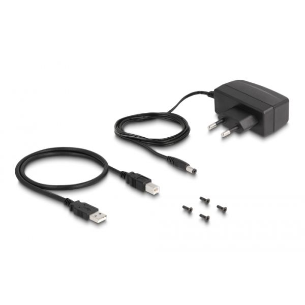 DeLOCK 64226 seriële converter/repeater/isolator USB 2.0 Zwart (64226)