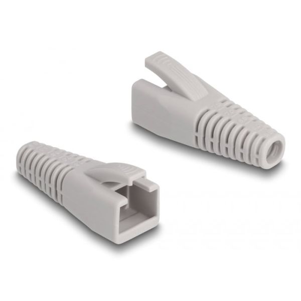 DeLOCK 66975 kabel-connector RJ45 Blauw, Transparant, Wit (66975)