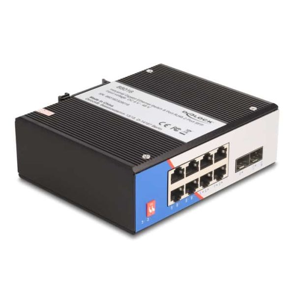 DeLOCK 88016 netwerk-switch Unmanaged Gigabit Ethernet (10/100/1000) Zwart (88016)