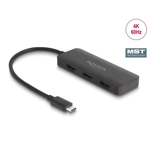 DeLOCK 88040 interface hub Zwart (88040)