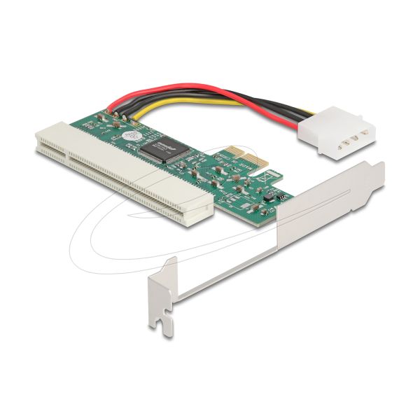DELOCK Riser Karte PCI Express x1 zu 1 x PCI 32 Bit (90062)