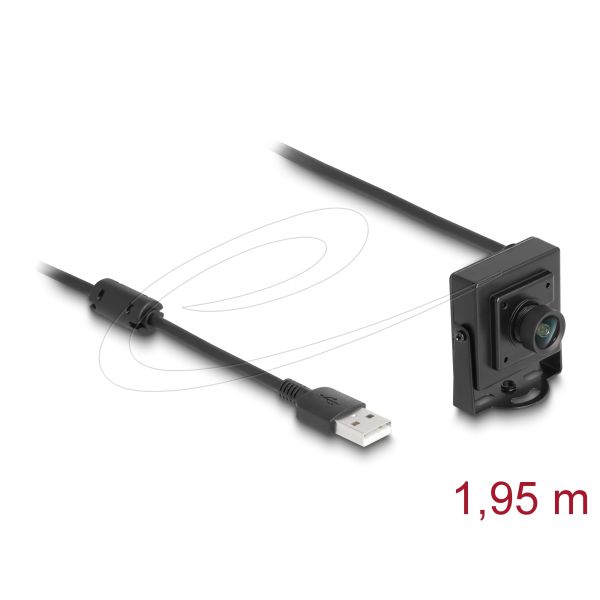 DELOCK USB 2.0 Kamera 2,1 Megapixel 100° Fixfokus (96403)