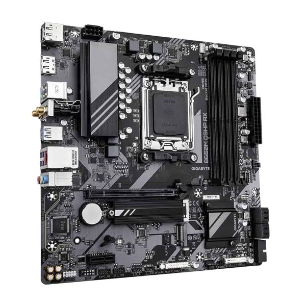 Gigabyte B650M D3HP AX moederbord AMD B650 Socket AM5 micro ATX (B650M D3HP AX)