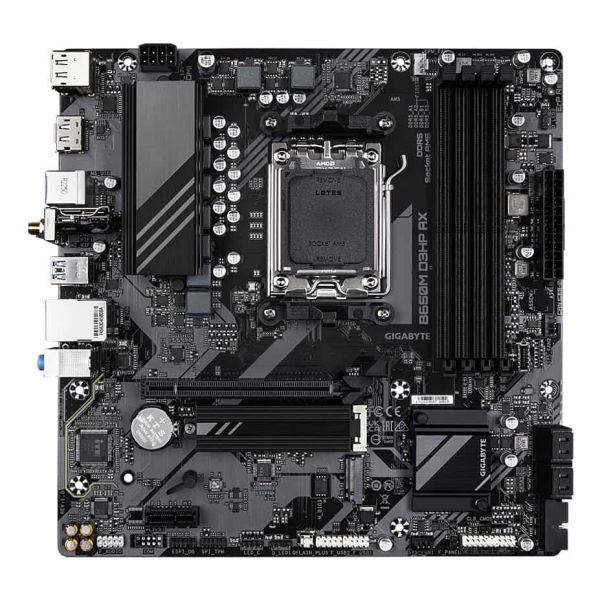 GIGABYTE B650M D3HP AX moederbord AMD B650 Socket AM5 micro ATX (B650M D3HP AX)