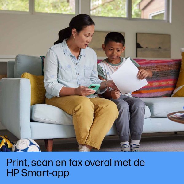 HP Smart Tank 5106 All-in-One-printer, Kleur, Printer voor Thuis en thuiskantoor, Printen, kopiëren, scannen, Draadloos; printertank voor grote volumes; printen vanaf telefoon of tablet; scannen naar pdf (4A8D1A#BHC)