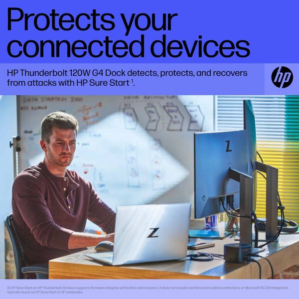 HP Thunderbolt Dock 120 watt G4 (4J0A2AA)