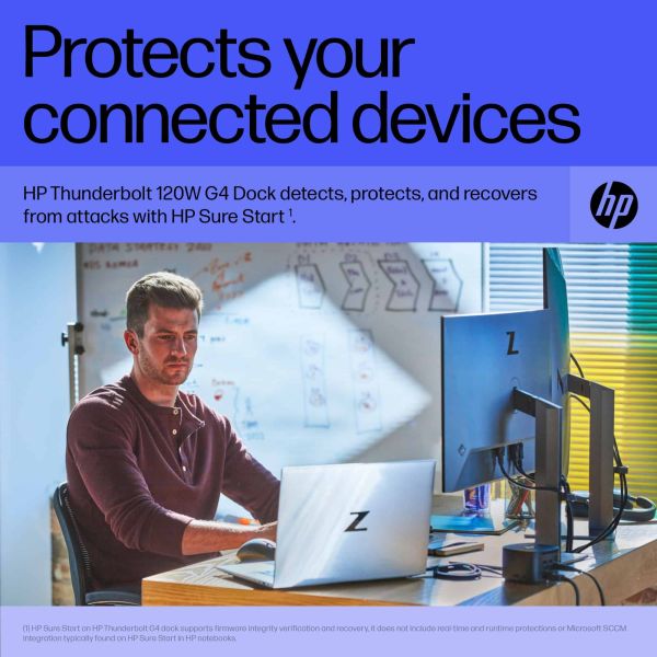 HP Thunderbolt Dock 120 watt G4 (4J0A2AA)