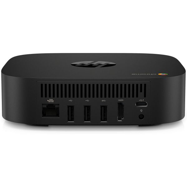 HP Chromebox G2 Intel® Core™ i7 i7-8650U 16 GB DDR4-SDRAM 64 GB SSD ChromeOS Mini PC Zwart (4LW49-60004)