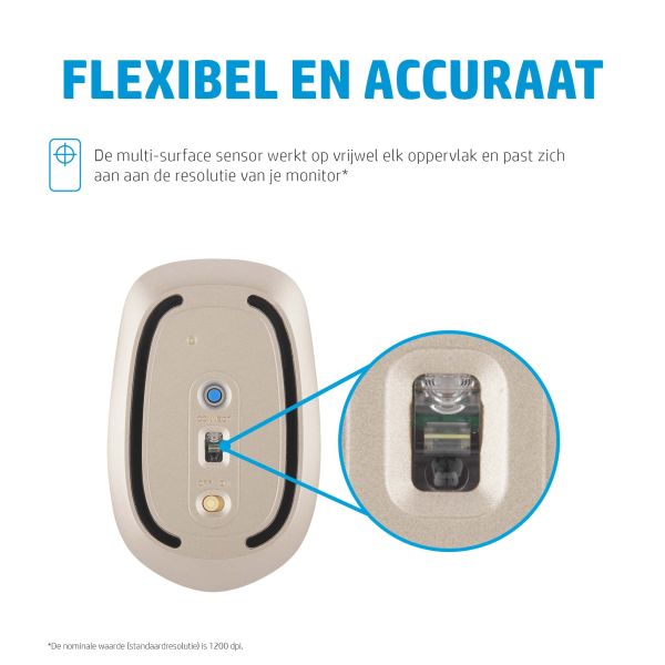 HP 410 Slim Silver Bluetooth-muis (4M0X5AA#ABB)