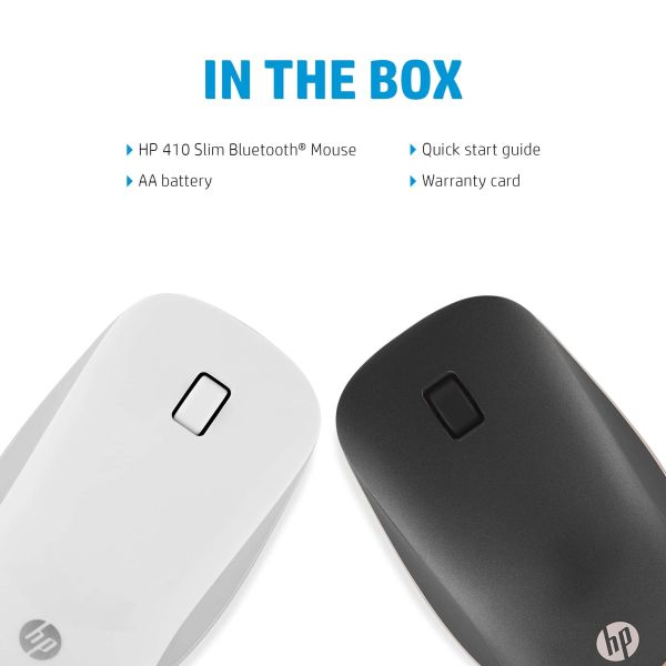 HP 410 Slim Silver Bluetooth-muis (4M0X5AA#ABB)