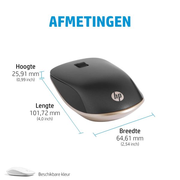 HP 410 Slim Silver Bluetooth-muis (4M0X5AA#ABB)
