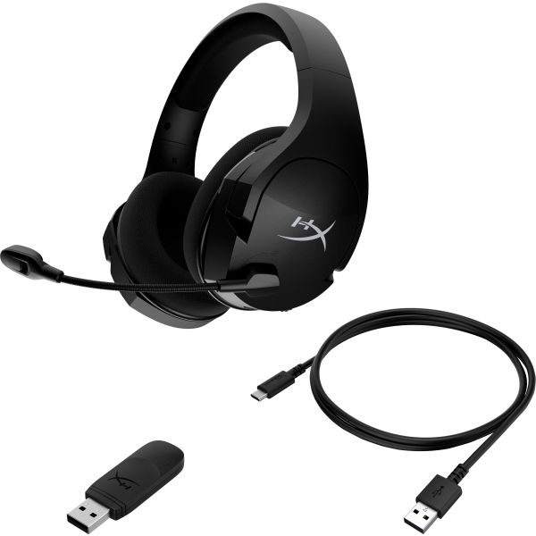 HyperX Cloud Stinger Core - draadloze gamingheadset + 7.1 (zwart) (4P4F0AA)