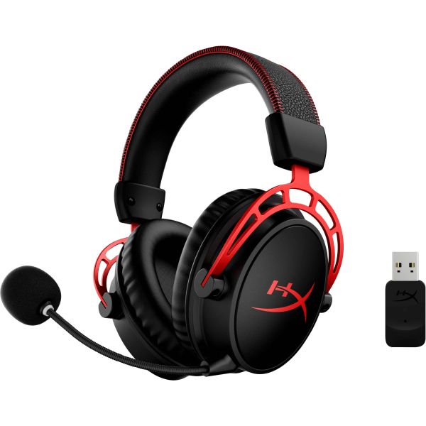 HyperX Cloud Alpha - Wireless Gaming Headset (zwart-rood) (4P5D4AA)