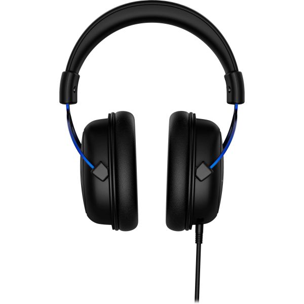 HP HyperX Cloud Headset Bedraad Hoofdband Gamen Zwart, Blauw (4P5H9AM#ABB)