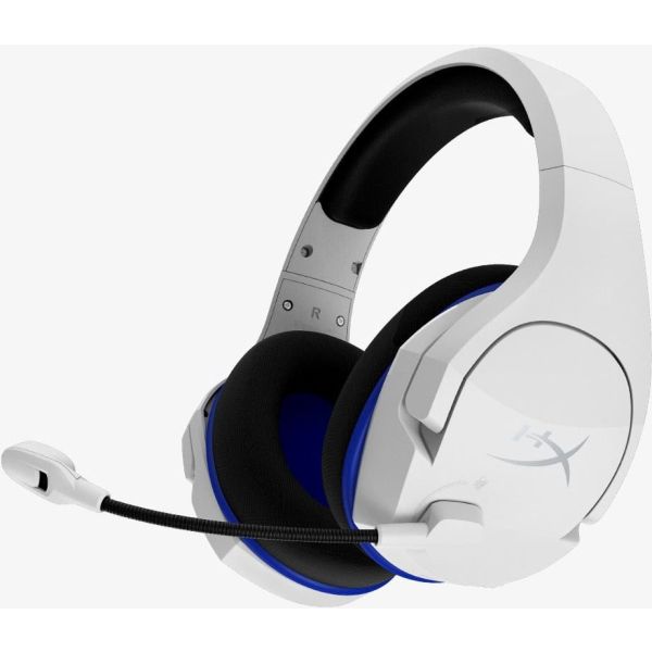 HyperX Cloud Stinger Core - draadloze gamingheadset (wit-blauw) - PS5-PS4 (4P5J1AA)