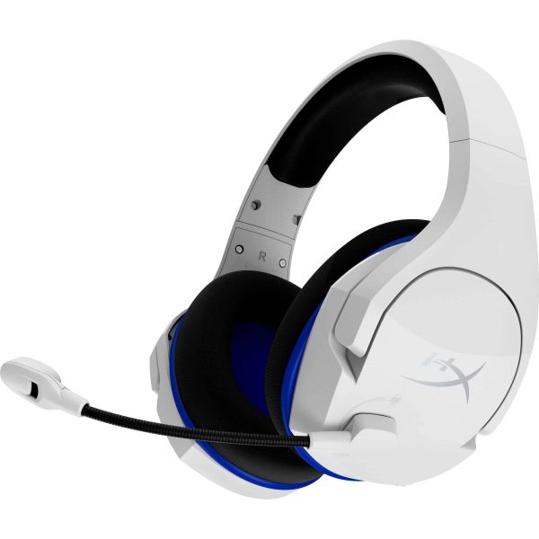 HyperX Cloud Stinger Core - draadloze gamingheadset (wit-blauw) - PS5-PS4 (4P5J1AA)