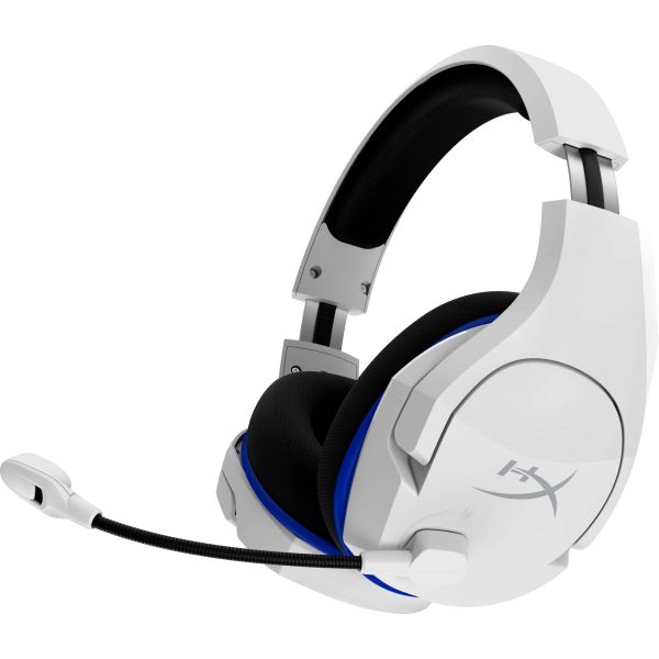 HyperX Cloud Stinger Core - draadloze gamingheadset (wit-blauw) - PS5-PS4 (4P5J1AA)