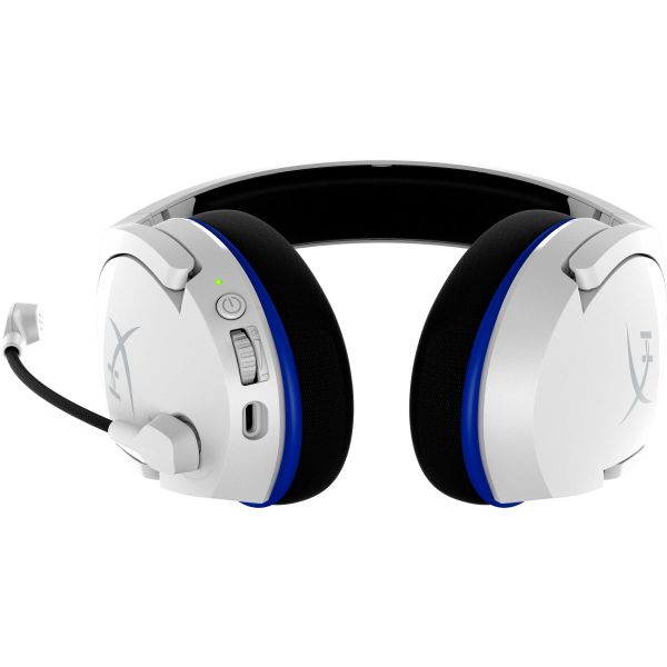 HyperX Cloud Stinger Core - draadloze gamingheadset (wit-blauw) - PS5-PS4 (4P5J1AA)