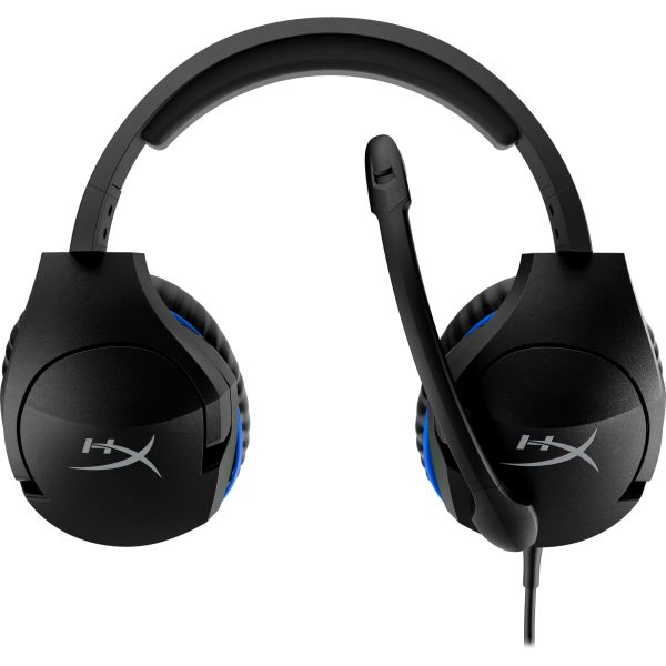 HyperX Cloud Stinger - Gaming-headset - PS5-PS4 (zwart-blauw) (4P5K0AM#ABB)