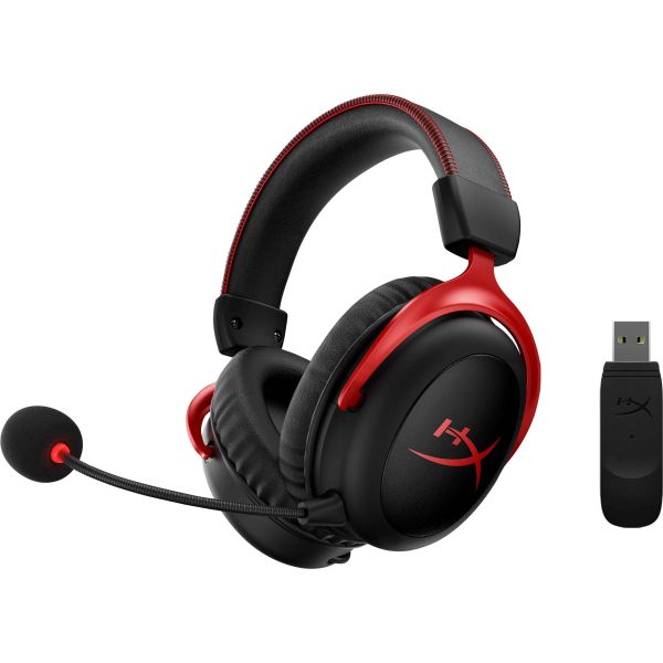 HyperX Cloud II Wireless - gamingheadset (zwart-rood) (4P5K4AA)