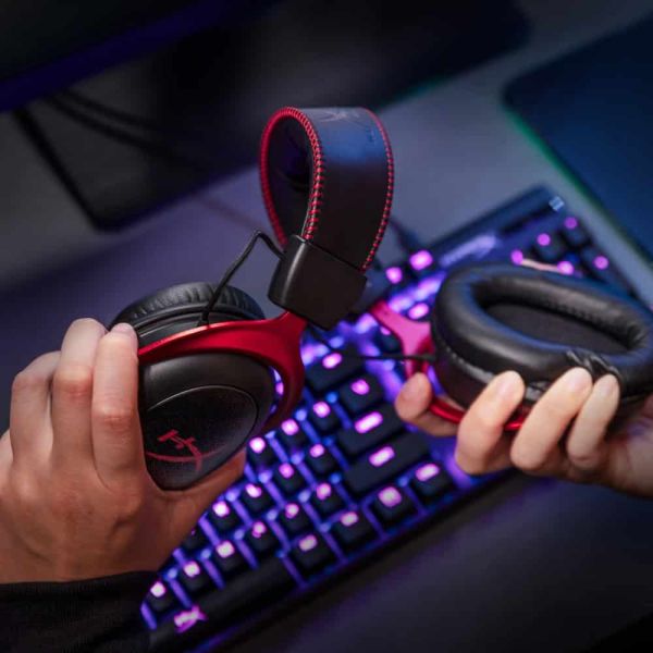 HyperX Cloud II Wireless - gamingheadset (zwart-rood) (4P5K4AA) HyperX Cloud II Wireless - gamingheadset (zwart-rood) (4P5K4AA)