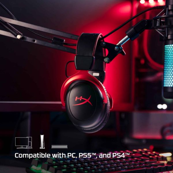 HyperX Cloud II Wireless - gamingheadset (zwart-rood) (4P5K4AA)