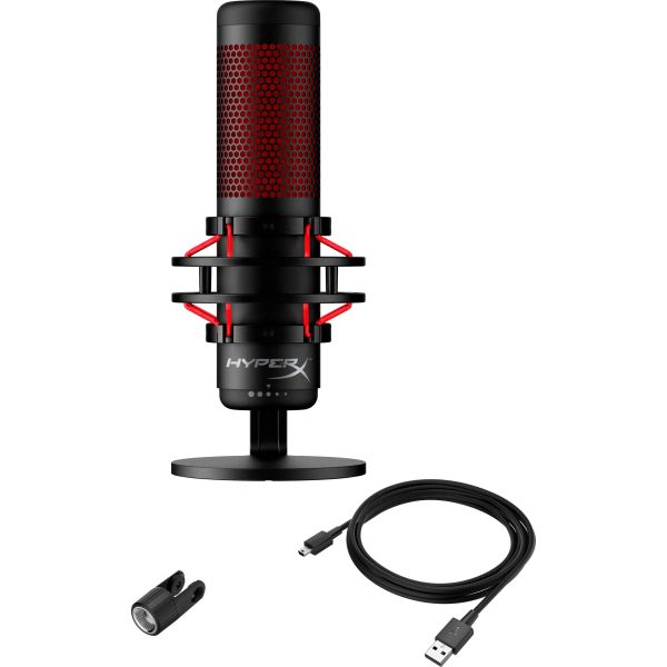 HyperX QuadCast Rood (4P5P6AA)