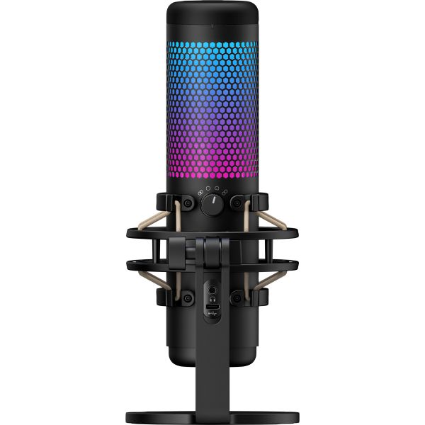 HyperX QuadCast S - USB-microfoon (zwart-grijs) - RGB-verlichting (4P5P7AA) HyperX QuadCast S - USB-microfoon (zwart-grijs) - RGB-verlichting (4P5P7AA)