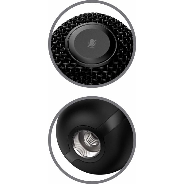 HyperX SoloCast - USB Microphone (Black) Zwart PC-microfoon (4P5P8AA)