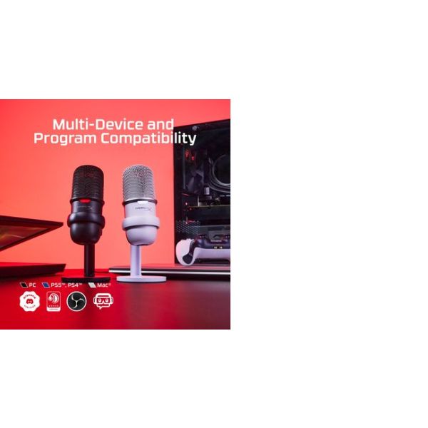 HyperX SoloCast - USB Microphone (Black) Zwart PC-microfoon (4P5P8AA)