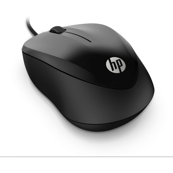 HP muis met kabel 1000 (4QM14AA#ABB)