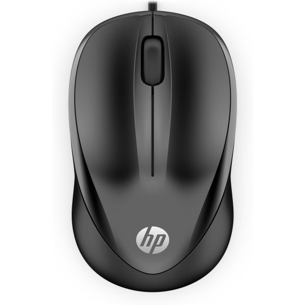 HP muis met kabel 1000 (4QM14AA#ABB)