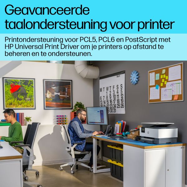 HP OfficeJet Pro 9120b Draadloos All-in-One Kleur Printer, Dubbelzijdig printen; Kopieerapparaat, Scanner