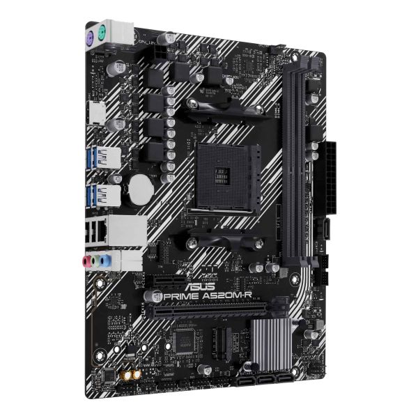 ASUS PRIME A520M-R AMD A520 Socket AM4 micro ATX (90MB1H60-M0EAY0)