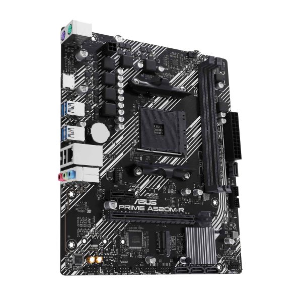 ASUS PRIME A520M-R AMD A520 Socket AM4 micro ATX (90MB1H60-M0EAY0)