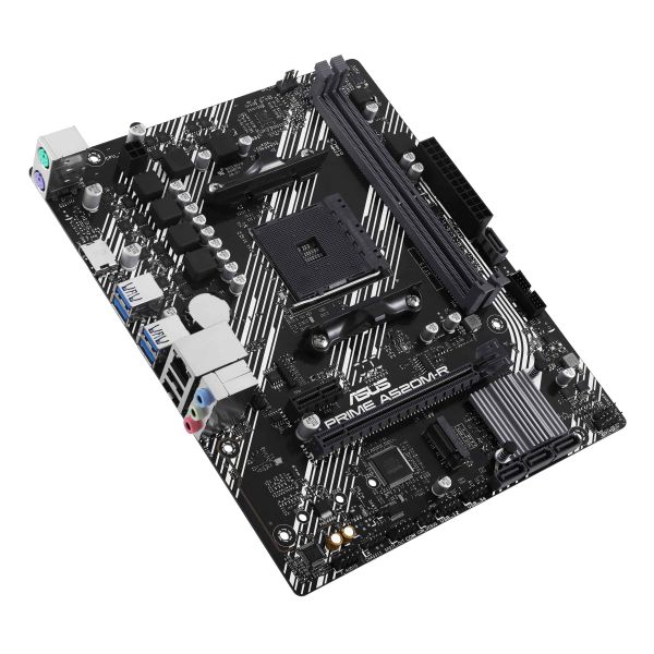 ASUS PRIME A520M-R AMD A520 Socket AM4 micro ATX (90MB1H60-M0EAY0)