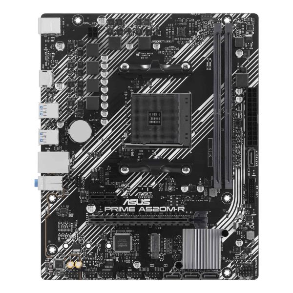 ASUS PRIME A520M-R AMD A520 Socket AM4 micro ATX (90MB1H60-M0EAY0)